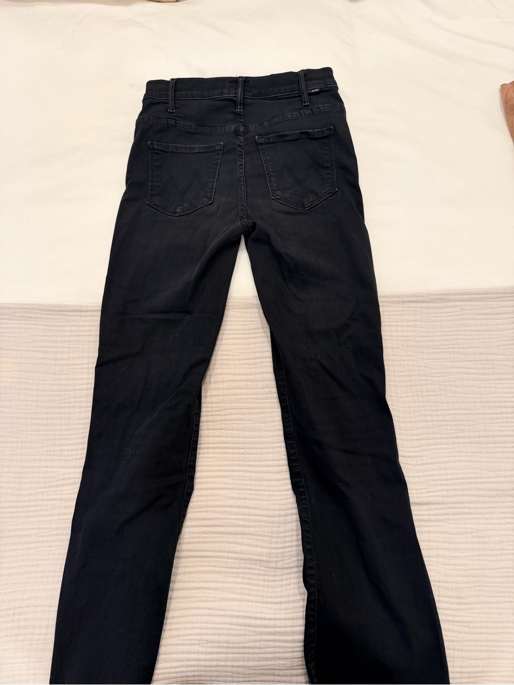 MOTHER Women's Black Slim Jeans